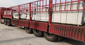 雅安 白麻荔枝面外墙干挂，工厂装车日常