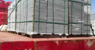 雅安 芝麻白火烧规格板地铺石300*600/600*600