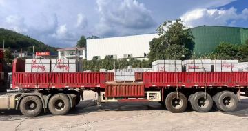 雅安 芝麻灰花岗岩地铺石出货日常