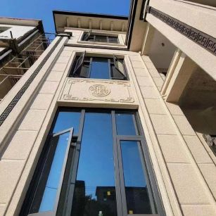 雅安 黄金麻荔枝面别墅外墙干挂效果展示