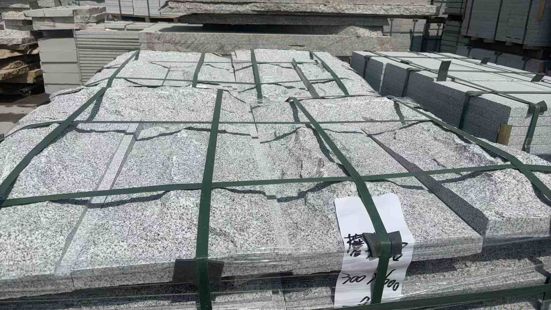 雅安 芝麻白蘑菇石成品