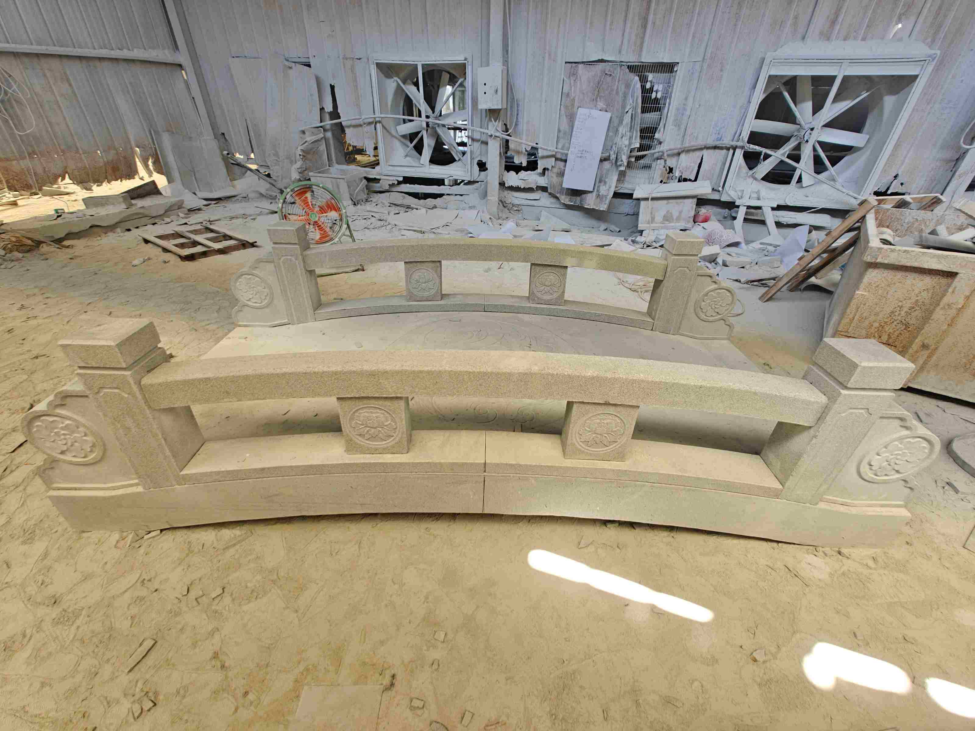 雅安 芝麻灰花岗岩异形加工-拱桥，石桥