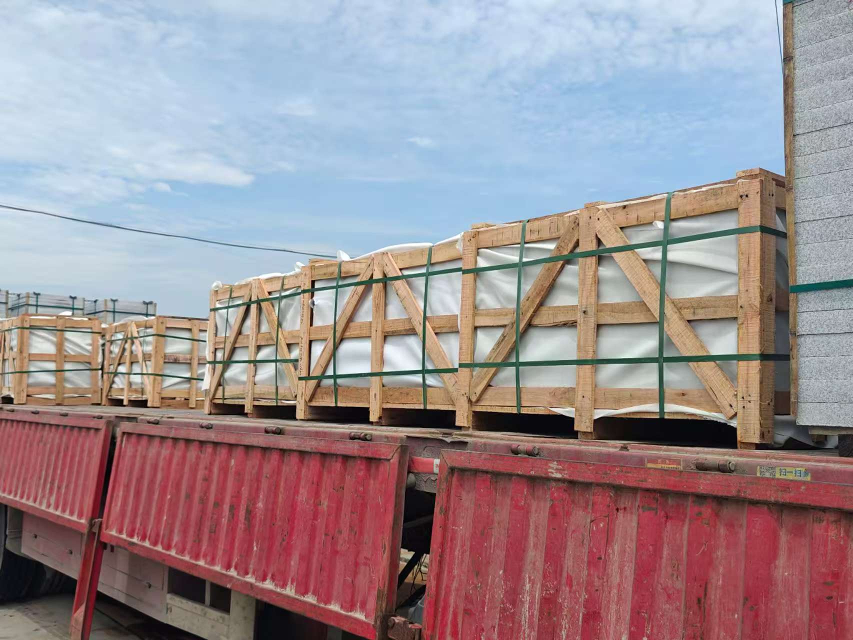 雅安 芝麻白花岗岩地铺石出口专车-泰国游