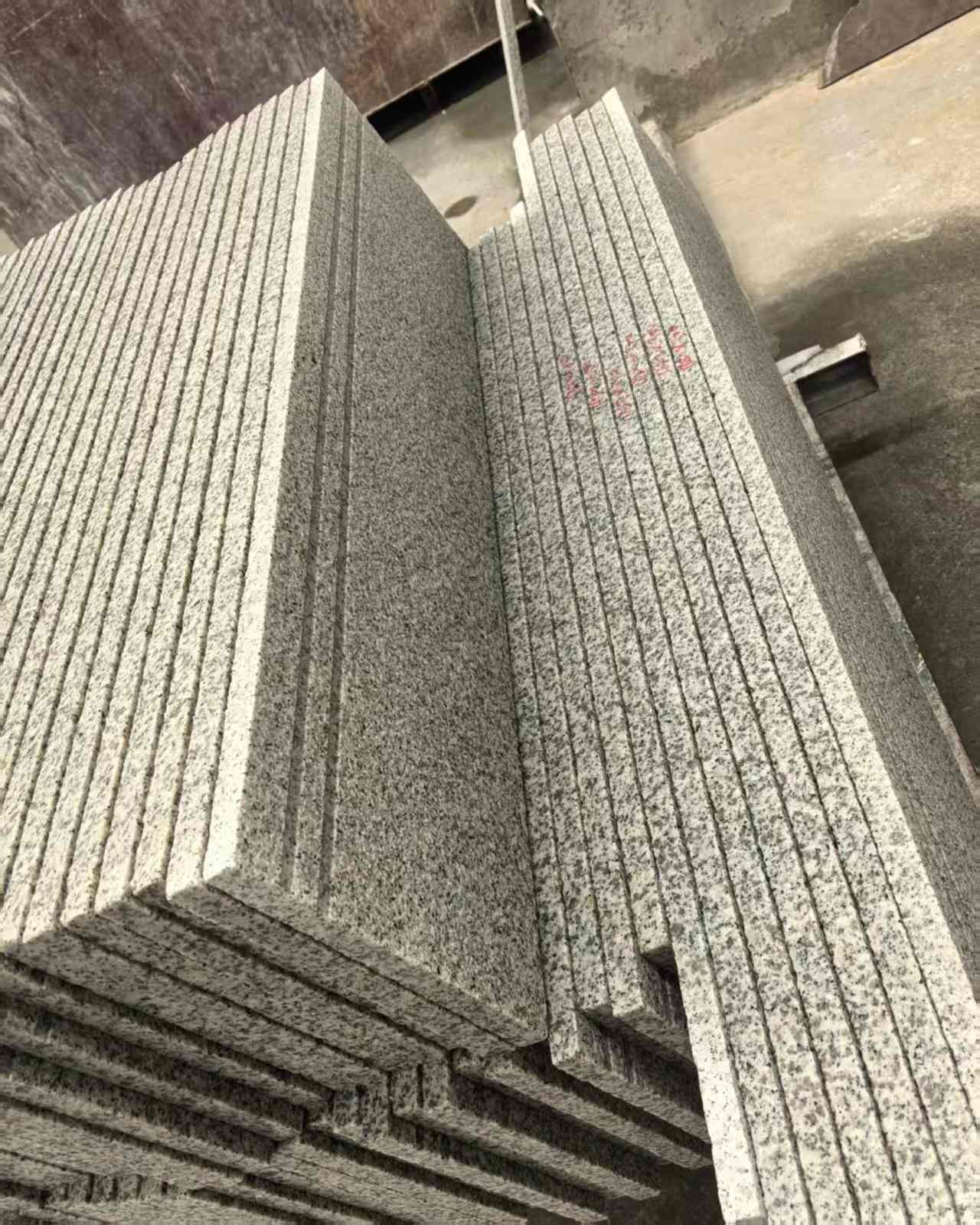 雅安 白麻荔枝面花岗岩楼梯踏步